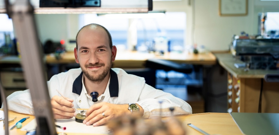 Andreas Gut ist Mitinhaber der Goldschmied- und Uhrmacherunternehmen Gut AG.